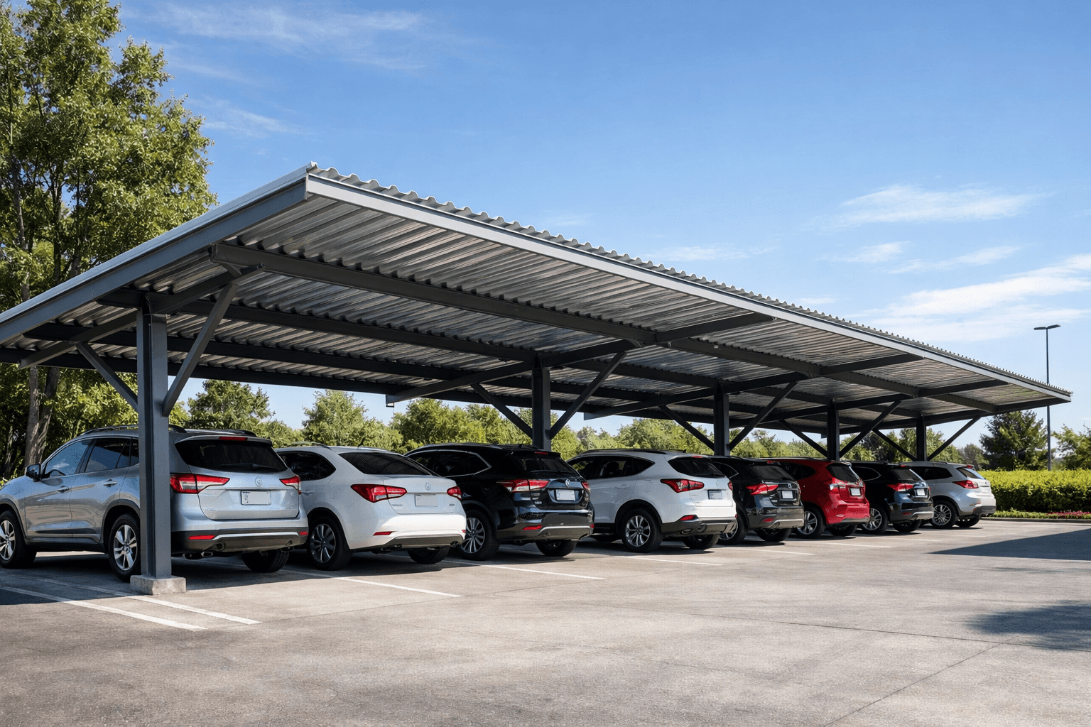 Roofing Sheets for Parking Sheds