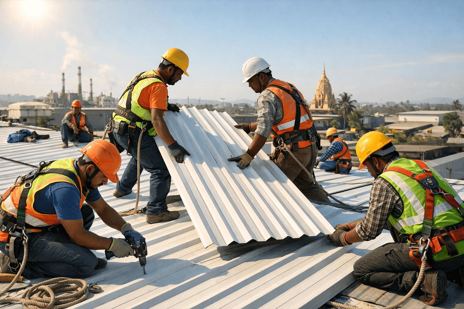 Roofing Safety Guidelines for Industrial Buildings