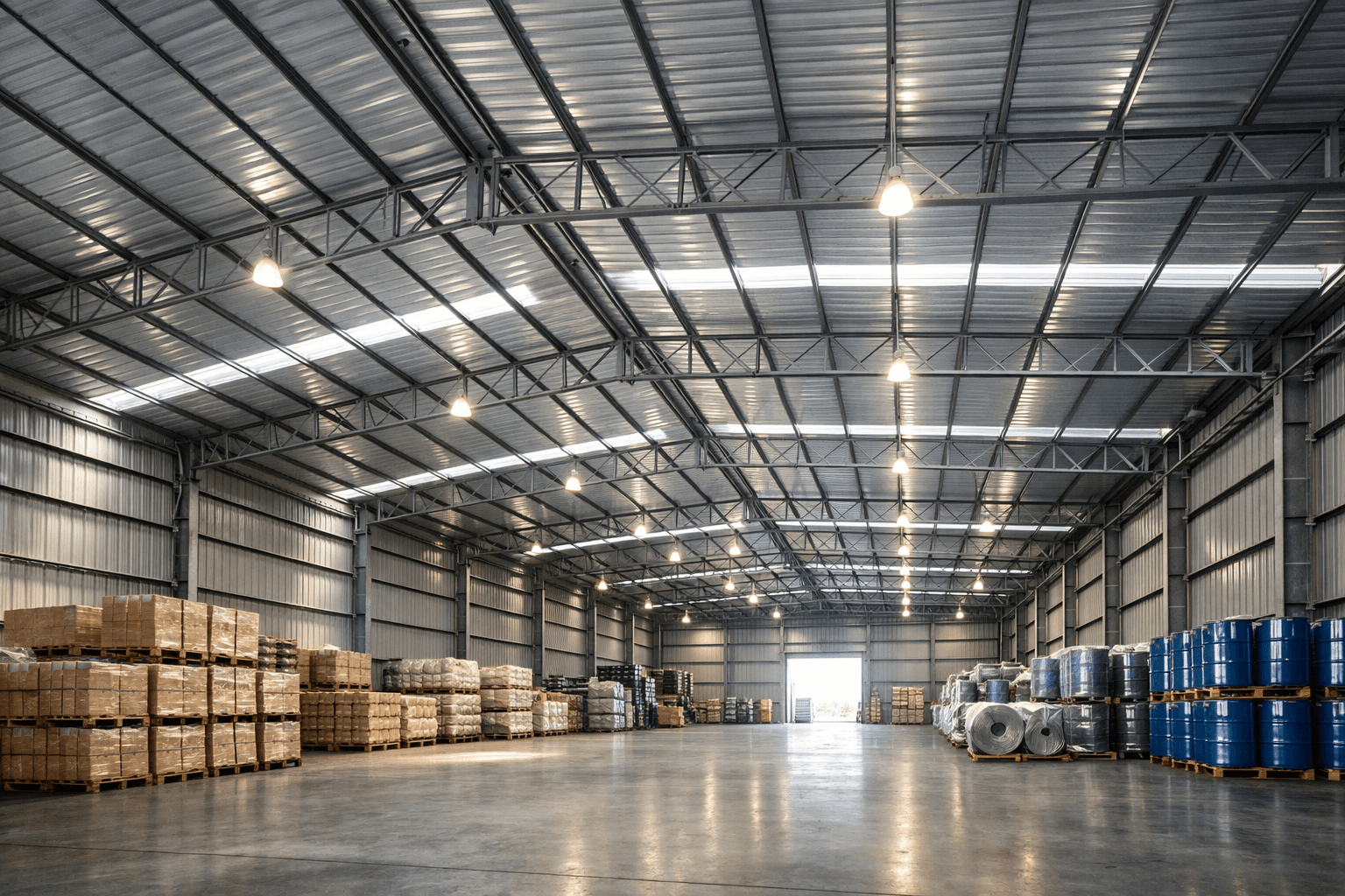 Roofing Sheets for Godowns