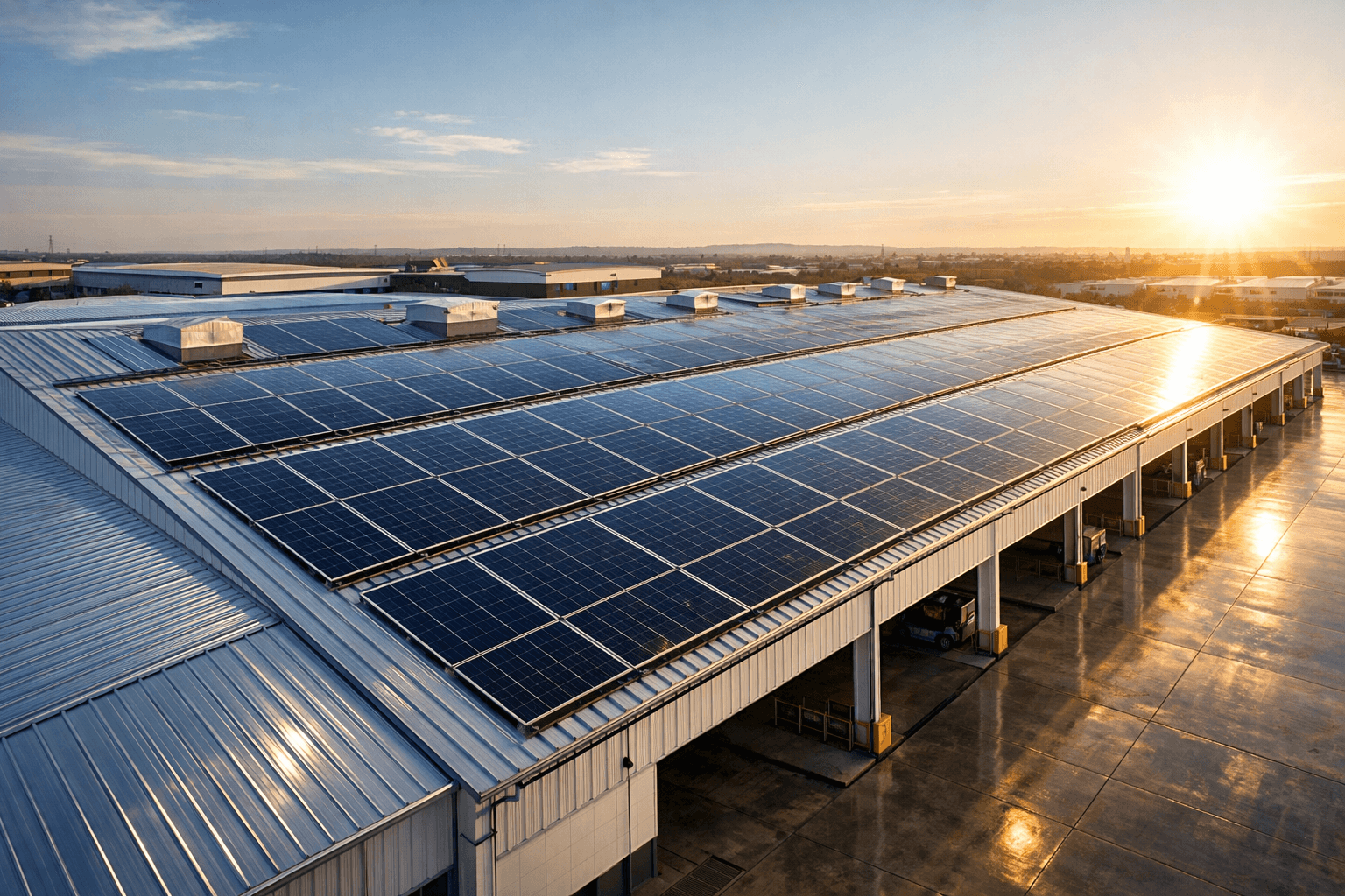 Roofing Sheets for Solar Structures